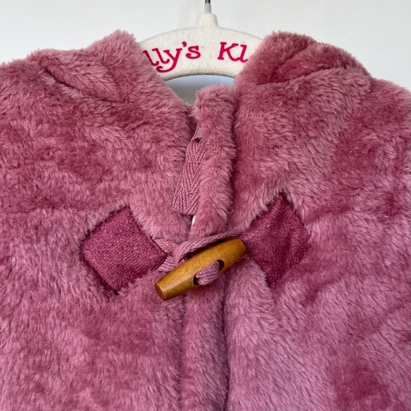 •Wippette• NWT Baby Fleece One Piece Outerwear - Size 6/9 Months - Picture 3 of 10